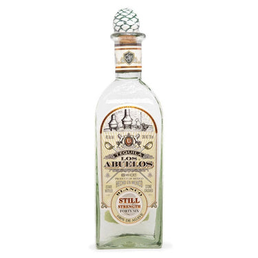 Tequila Los Abuelos Blanco Still Strenght 750 Ml